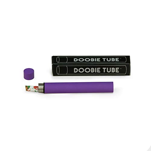 Doobie Doob Matte Purple Tube Steel Metal Metal Air Tight Oder отпорни на продавници на кралот со големина на зглобови на Doobs