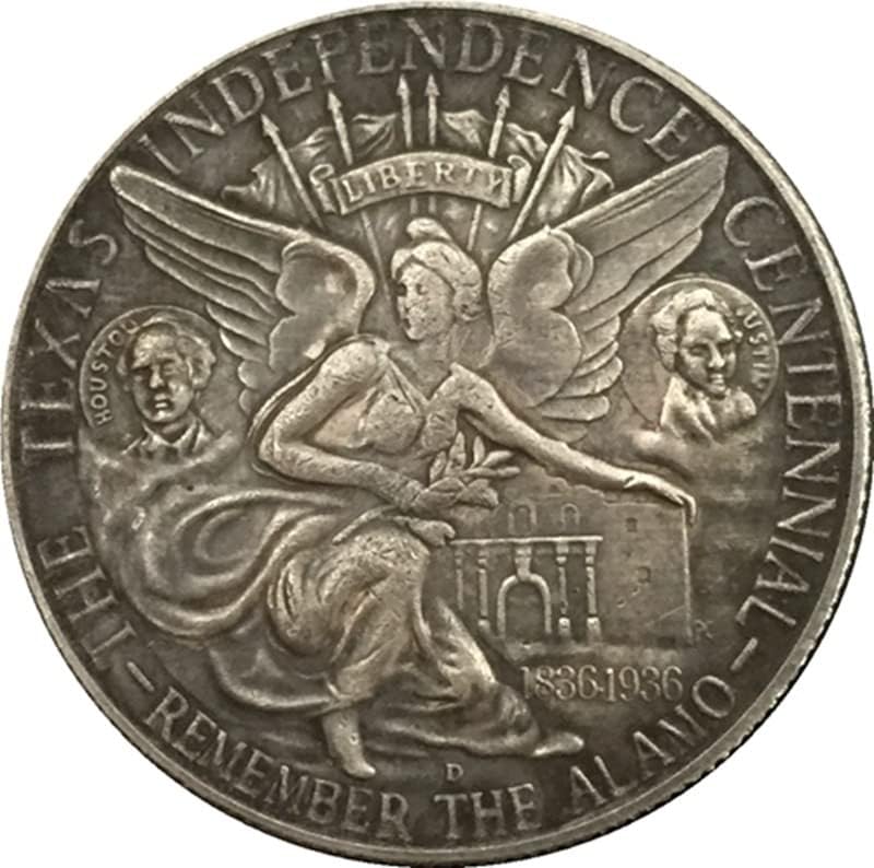 1935 Американски Комеморативни Монети Монета Бакар Сребрени Антички Сребрени Монети Странски Комеморативни Монети Монети Занаети