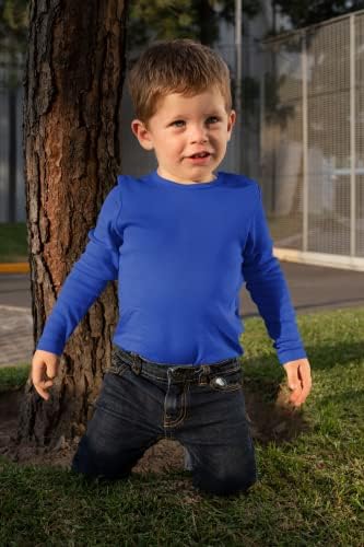 БРУКЛИН ВЕРТИКАЛНИ Момчиња 4-Парче Термални Сет | Кошула Со Долги Ракави, Панталони На возраст од 1-16 Години