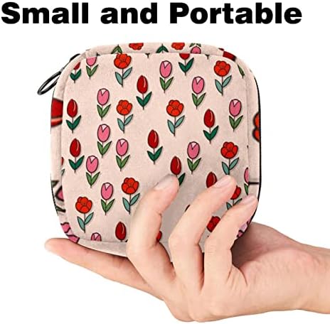 Санитарна торба за складирање на салфетка, менструална торба за торбички за гаќички за тампон, женски производ со патент за тинејџери
