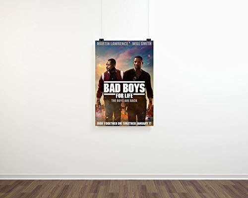 Постери за лоши момчиња за живот филм 24 x 36 инчи САД испорачани печати - Подготвени за приказ на вентилаторната уметност ограничена верзија
