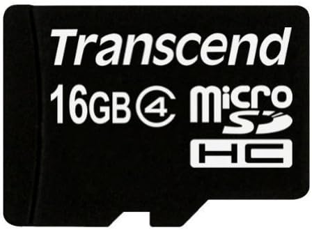 Трансцендент 16 Gb Класа 4 microSDHC Флеш Мемориска Картичка TS16GUSDHC4
