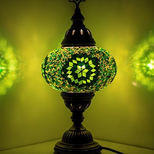 Рачно изработен автентичен марокански стил Турски мозаик табела за осветлување голема големина