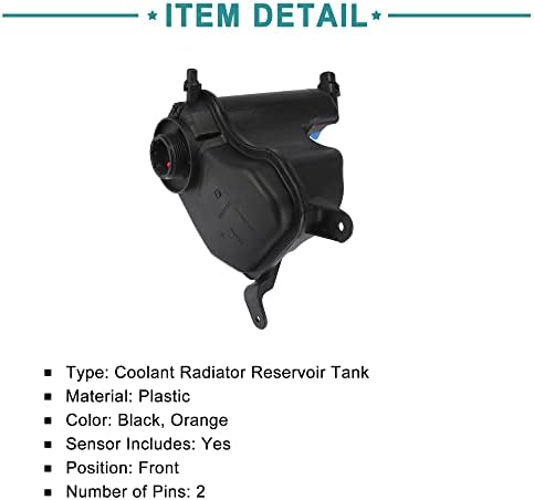Резервоар за радијатор за радијатор за радијатор за радијатор за ладење на ладење на течноста за ладење
