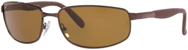 Реј-Бан Човек Очила За Сонце Вооружена Рамка, Кристално Зелени Леќи, 61ММ