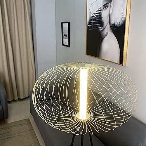 SMLJLQ модерен LED агол нордиски ориентални подни ламби за дневна соба Елегантен дизајн