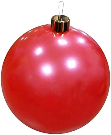 Божиќни украси Божиќни топки на отворено атмосфера ПВЦ надувување играчки за дома Божиќни празнични топки гигант Божиќ украс
