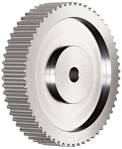 Ametric® 70XL037 Aluminum ANSI Timing Pulley no Flange, 70 Teeth, .375 Inch +/-1/16 Pilot Bore , 4.44 Inch Outside Diameter , 4.46 Inch Pitch