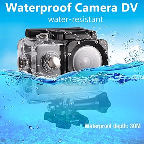 Акција камера ДВ, спортска камера Исклучителна лесна инсталација на долг сервисен живот погодно за употреба за под вода за рекорден живот