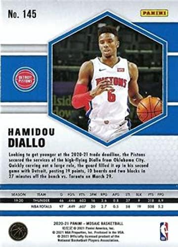 2020-21 Панини Мозаик #145 Хамиду Диало Детроит Пистонс НБА кошаркарска трговска картичка