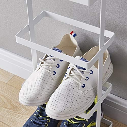 WSZJJ Simple Ins Wind Creative Creative Multi-слојни решетки за чевли Ironелезо со рака со петслојни влечки стојат интегрирано решение за чевли за складирање