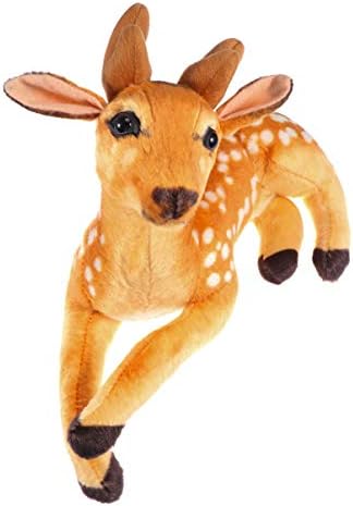 Генерички Божиќни кадифен играчки гушкање кадифен перница симпатична шума диво животно плишано полнето животно играчко играчко симулација сика