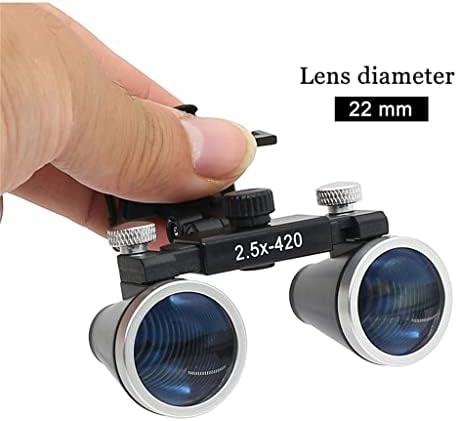 N/A Sagnifier Binocular Sagnifier обложен со оптички леќи со клип