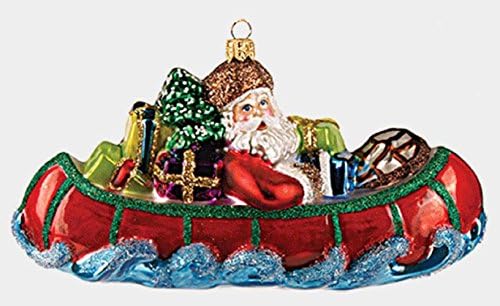 Дедо Мраз за јава со подароци за украсување украс за украси на елка