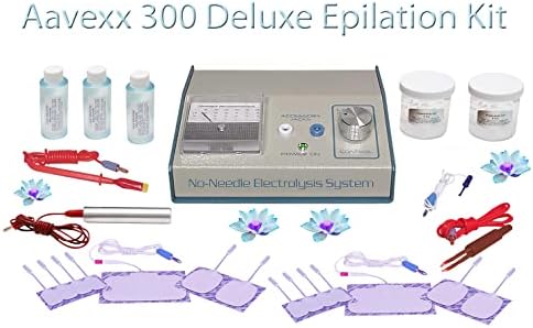 Avance Beauty AX300 Haarentfernungs-Epiliergerät für Zuhause und Salon Mit Deluxe-Zubehörset.