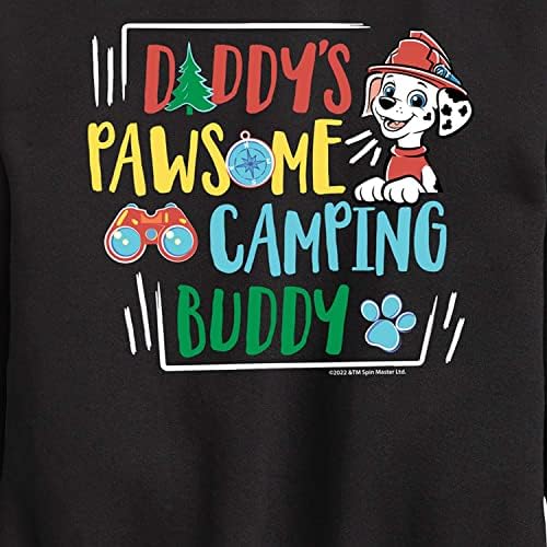 Хибридна облека - Патрола на шепа - Бади за кампување на тато - Дете и младински екипи за џемпери на руно