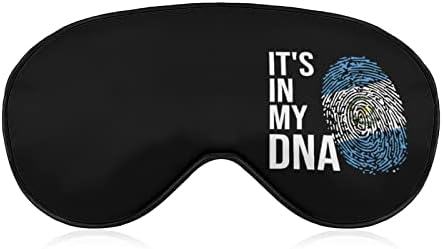Тоа е во мојата маска за спиење на Гватемала со ДНК со прилагодлива лента за меко око за затемнување на затемнување за следење за