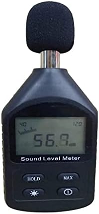 LDCHNH Мини мерач на ниво на звук мерач со висока прецизна бучава бучава аудио детектор дигитален дијагностички алат