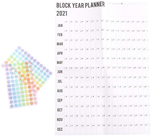 Организирање на табла за билтени од Besportble 2021 Wallиден календар што виси месечен календар за да направите список белешки за табла за работа на табла Планер за планира?