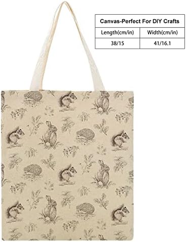Симпатична меки верверички платно торбичка торба за еднократна употреба на намирници за намирници за намирници