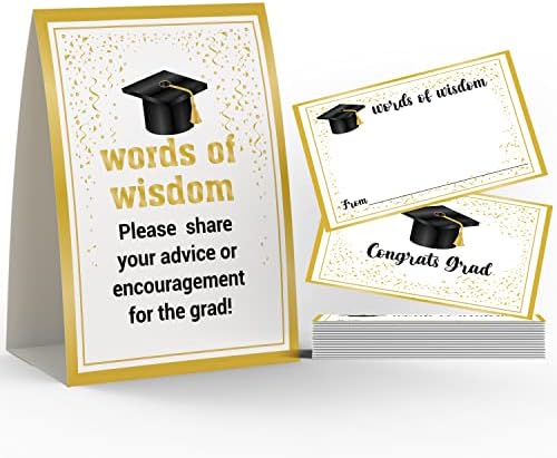 Toctose 2023 знак за дипломирање и картички за мудрост, ве молиме споделете ги вашите совети или охрабрување на степенот, дипломската забава,