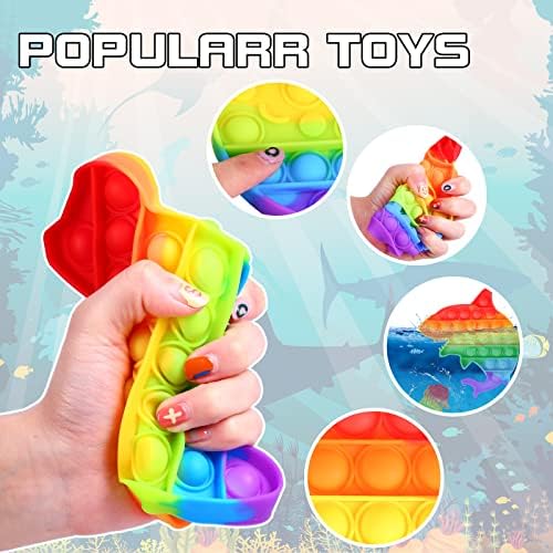 9 пакувања PopitsFidgets играчка за деца ， pinata unters забава фаворизира poppers it popps popet popitsfidgts press pop меур игра