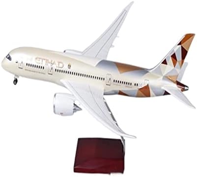 Модели на авиони 1/130 Fit for Boeing B787 Dreamliner Aviation Type Type and Wheels Die-cast пластична смола колекција на авиони