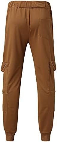 Менс џогер џемпери Најдобри машки пешачки панталони долги панталони за мажи проточни панталони ситни џогери џегри со џогер