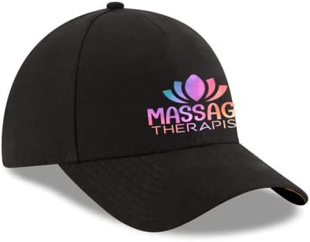 Масажа терапевт памук бејзбол капа камионџија капа за мажи жени ретро гроздобер капи бејзбол капа прилагодлива тато капа класична црна боја