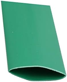 X-gree 49,2ft должина 8мм Внатрешна диа полиолефин изолирана топлинска цевка за намалување на жицата зелена зелена боја (49,2