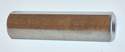 Хекс-стенд, не'рѓосувачки челик, женски, 6-32 големина на завртка, должина од 0,25 ОД, 8,