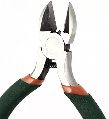 Аексит зелена гума клешти обложени рачни дијагонални странични секачи за секачи за рака, алатка SLI-P-JOINT SLIES 5 Должина
