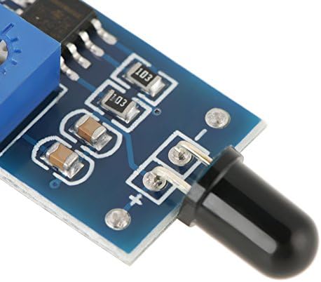 5 парчиња IR инфрацрвен пламен сензор за детектор на модул SmartSense за Arduino 3.3V-5V широк напон LM393 60 степени