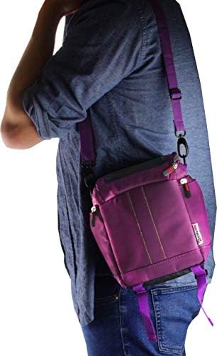 Навитех Виолетова Dslr SLR Камера Торба За Носење И Патување Компатибилен Со Никон D810A