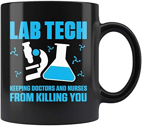 Подарок за лабораториски технолошки кригла за лабораториски технолошки медицински работник што ги чува лекарите и медицинските