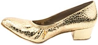 Bluebell чевли рачно изработени женски салса салса свадбен натпревар за танцување чевли Стејси 1,6 “