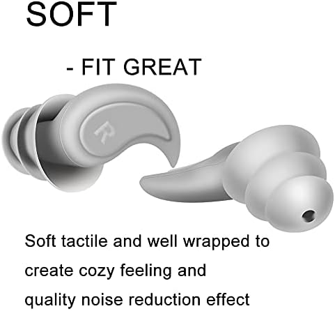 Приклучоци за силиконски уши за еднократно користење - Намалување на бучава ушни приклучоци 1 пар удобно силиконски ушен приклучок звук блокирање на ушите за спиењ