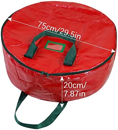 60/75/90СМ Тркалезна Еднослојна Покривка Водоотпорна Торба За Складирање Божиќен Венец Торба За Складирање