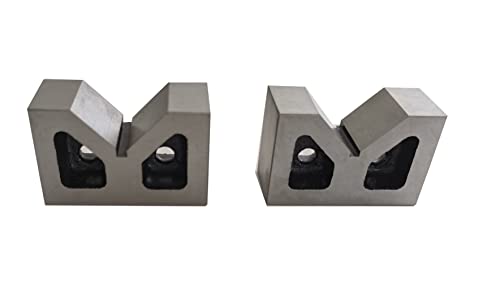 4 ОАЛ челик V-блокови/4 x 2-1/4 x 2-5/8 леано железо V-блок пар земја