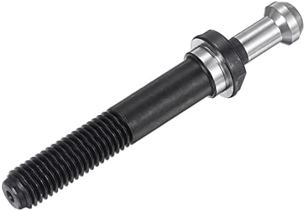 Uxcell BT40 45 ° Пролонгирајте го копчето за задржување на столпчето M14 Thread за држачот на алатки за CNC Заменете ја алатката за мелење струг