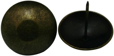 Fenggtonqii тркалезен со големи нокти со дијаметар од 25мм со дијаметар на глава антички месинг од 6