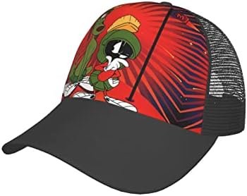 ma-rvin the ma-rtian капа на отворено бејзбол капа прилагодлива за дишење тато капа за унисекс црна