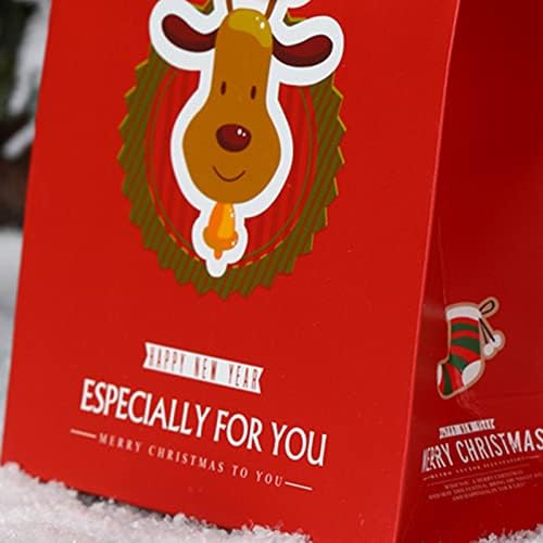 Сегашна Торбичка Креативна Торбичка За Подароци Со Дедо Мраз Одлична Изработка Разнобојна Л Гарланд