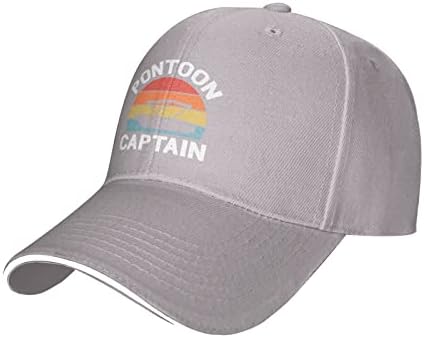 Дену Понтон Капетан Бејзбол капа Менс Камион Камиер капа што може да се пее прилагодливи жени каубојски капи.