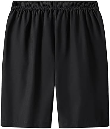 Менс шорцеви лето лето плус големина тенки панталони за брзо сушење на плажа, случајни спортски кратки панталони шорцеви