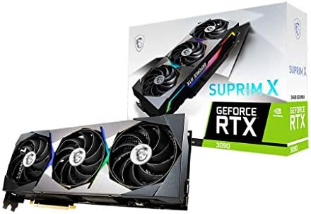 MSI Gaming GeForce RTX 3090 24GB GDRR6X 384-битен HDMI/DP 1875 MHz Ampere Architecture OC Graphics картичка