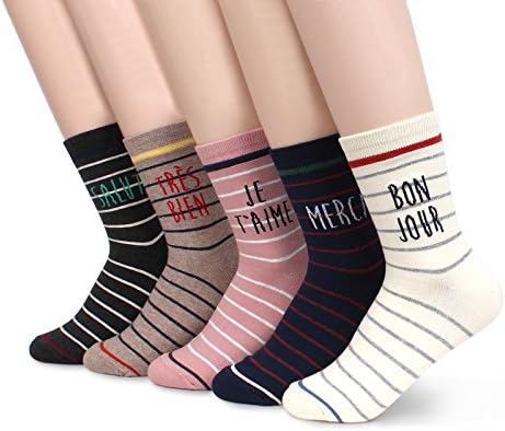 Француски Бонџур Модни Чорапи Жени