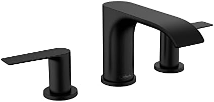 Hansgrohe Vivenis Modern 2-рачки 3-дупки 3-инчни тава за мијалник за бања во Chrome, 75033001