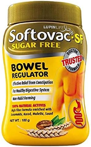 Регулатор на дебелото црево на Bestdeal Softovac Babe Sugar без лаксативни гранули -100 грама пакет од 2, 100 грам секој