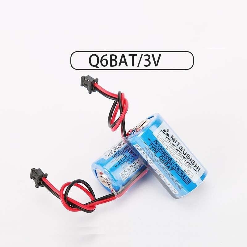 ЛИТКЕК Q6BAT CR17335SE-R 3V 1800mah Литиумска Батерија За Mitsubishi QNS Систем Q6BAT Q25PRHCPU Q170HBATC Батерија